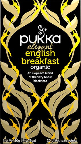 Pukka Elegant english breakfast bio FT 20 builtjes